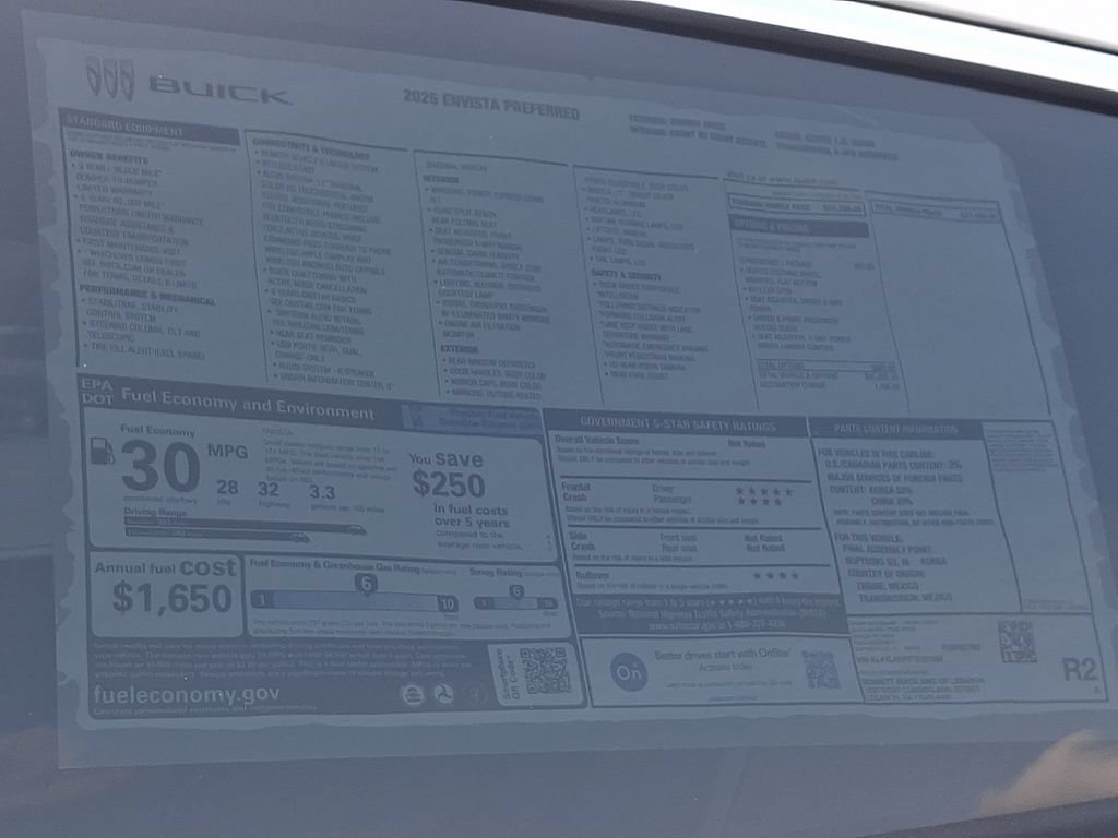 New 2026 Buick Envista Preferred w/ Convenience I Package FWD image 3