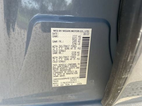 Used 2023 Nissan Frontier PRO-4X w/ Pro Convenience Package AWD/4WD image 26