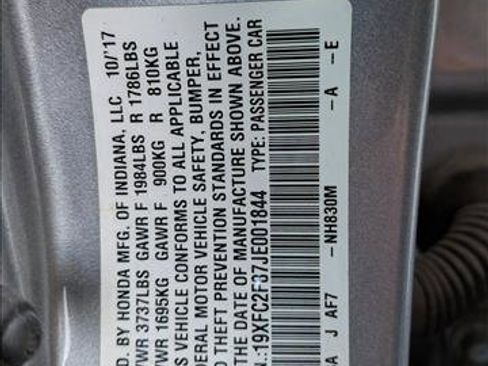 Used 2018 Honda Civic EX image 15