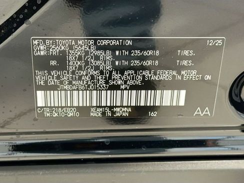 New 2026 Toyota bZ AWD/4WD image 24