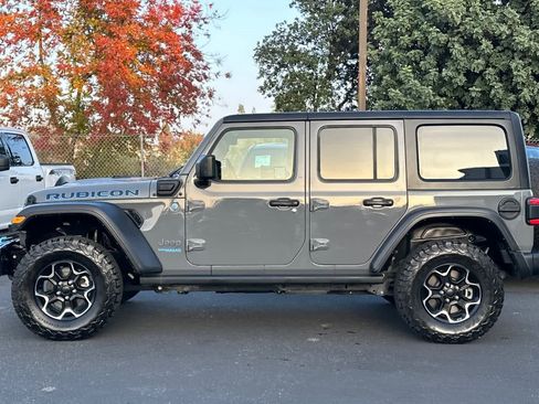 Used 2021 Jeep Wrangler Unlimited Rubicon 4xe w/ Steel Bumper Group image 6