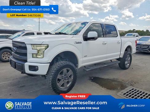 Used 2015 Ford F150 Lariat AWD/4WD image 1