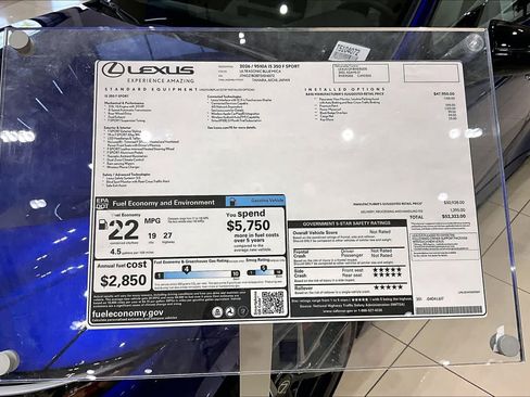 New 2026 Lexus IS 350 F Sport RWD image 22