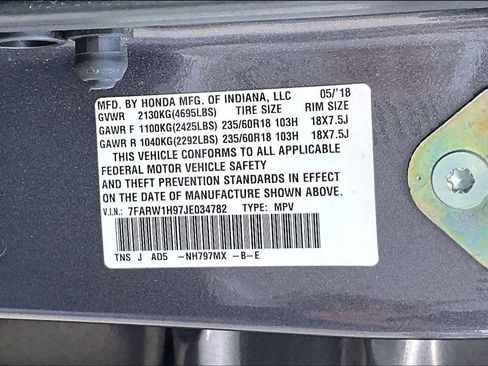 Used 2018 Honda CR-V Touring image 36