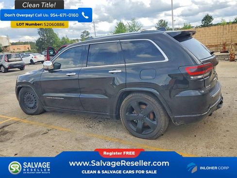 Used 2015 Jeep Grand Cherokee Overland w/ Advanced Technology Group AWD/4WD image 3