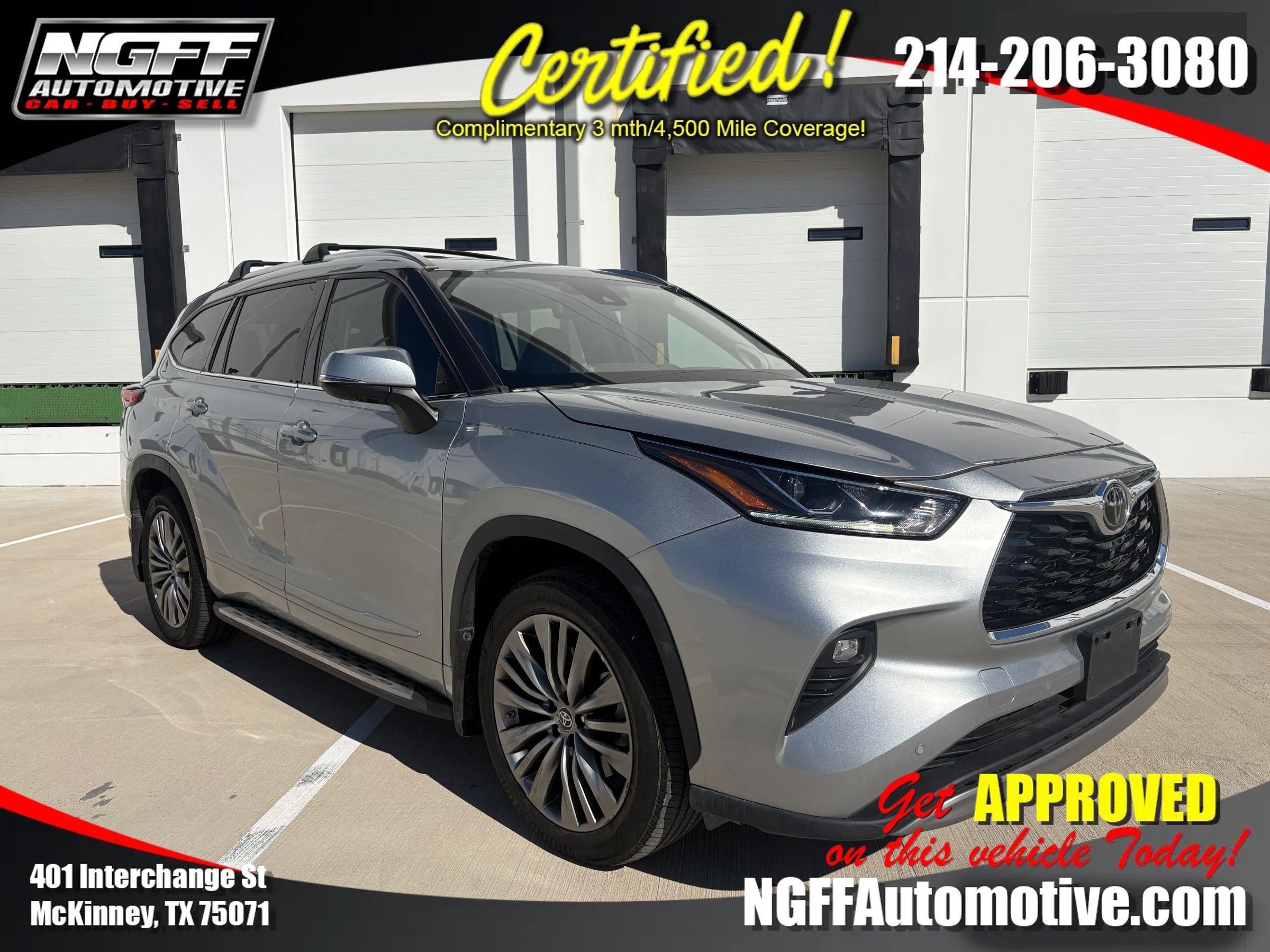 Used 2021 Toyota Highlander Platinum FWD image 1