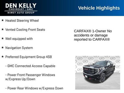 Used 2024 GMC Sierra 1500 AT4 w/ Technology Package AWD/4WD image 11