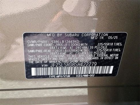 New 2025 Subaru Forester Limited image 22