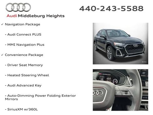 Certified 2023 Audi Q5 2.0T Premium Plus w/ Premium Plus Package AWD/4WD image 7