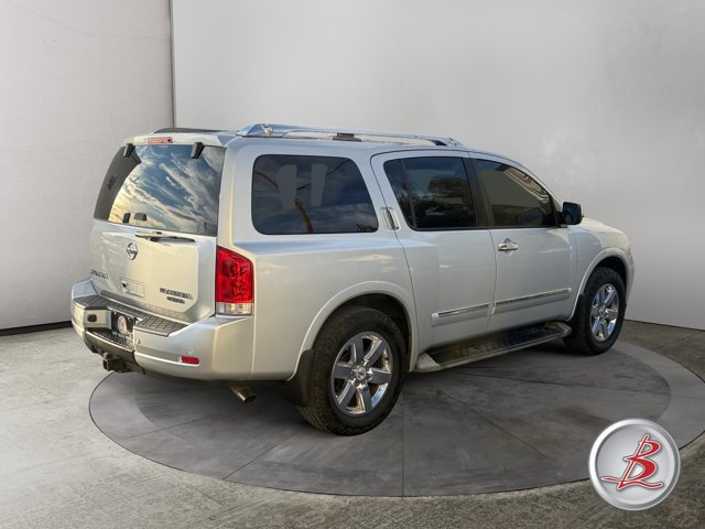 Used 2014 Nissan Armada Platinum w/ 2nd Row Captain Seat Package AWD/4WD image 7