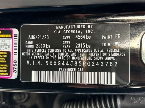 Used 2024 Kia K5 GT w/ GT1 Package image 15