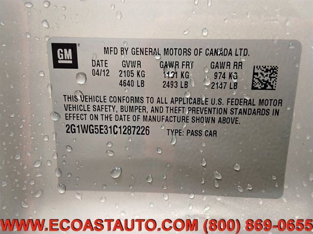 Used 2012 Chevrolet Impala LT w/ LT Sunroof Package FWD image 18