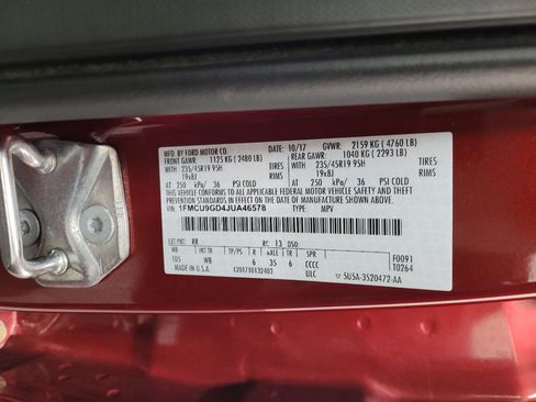 Used 2018 Ford Escape SE w/ SE Sport Appearance Package AWD/4WD image 33