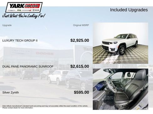 Certified 2024 Jeep Grand Cherokee L Limited w/ Luxury Tech Group II image 5