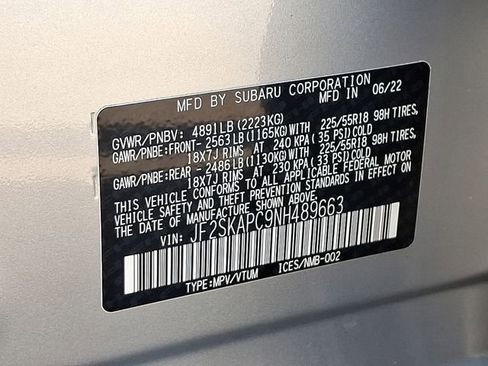 Used 2022 Subaru Forester Limited AWD/4WD image 27