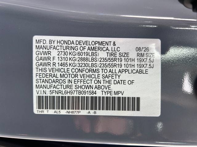 New 2026 Honda Odyssey Elite image 18