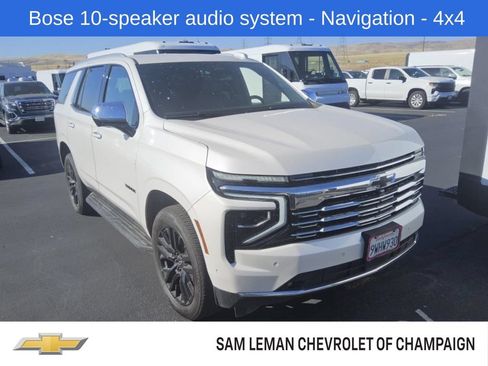Used 2025 Chevrolet Tahoe Premier AWD/4WD image 1