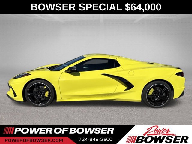 Certified 2021 Chevrolet Corvette Stingray Premium Conv w/ Z51 Performance Package RWD image 2