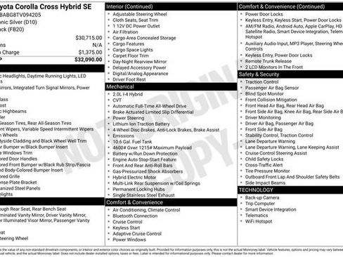 Used 2026 Toyota Corolla Cross SE image 31