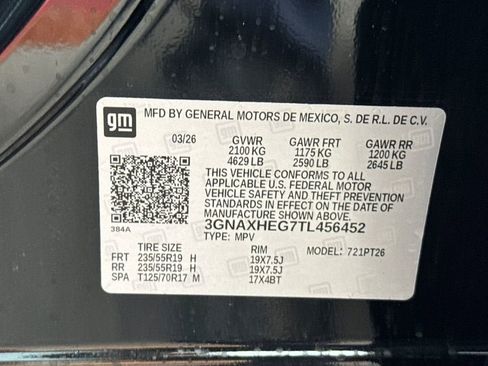 New 2026 Chevrolet Equinox LT image 29