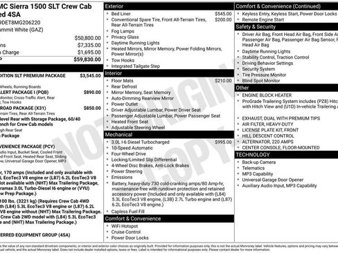 Used 2021 GMC Sierra 1500 SLT AWD/4WD image 7
