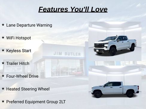Used 2024 Chevrolet Silverado 1500 LT Trail Boss w/ Dark Appearance Package AWD/4WD image 19