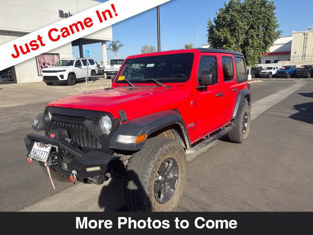 Used 2018 Jeep Wrangler Unlimited Sport AWD/4WD image 1