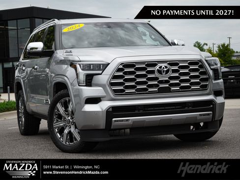 Used 2024 Toyota Sequoia Capstone AWD/4WD image 1