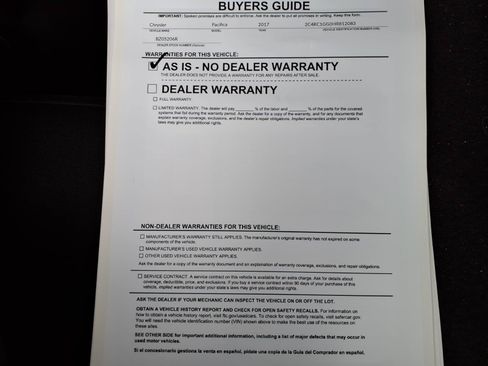 Used 2017 Chrysler Pacifica Limited w/ UConnect Theater Package FWD image 37