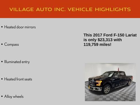 Used 2017 Ford F150 Lariat w/ Equipment Group 502A Luxury AWD/4WD image 28