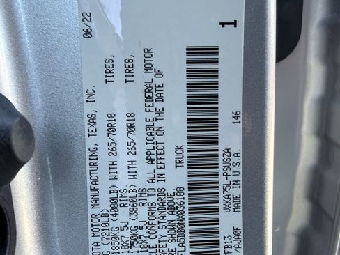 Used 2022 Toyota Tundra SR5 image 29