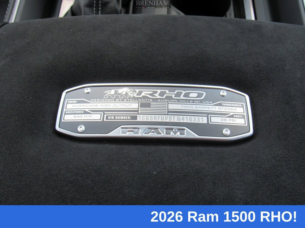 New 2026 RAM 1500 RHO w/ RHO Level 1 Equipment Group AWD/4WD image 14