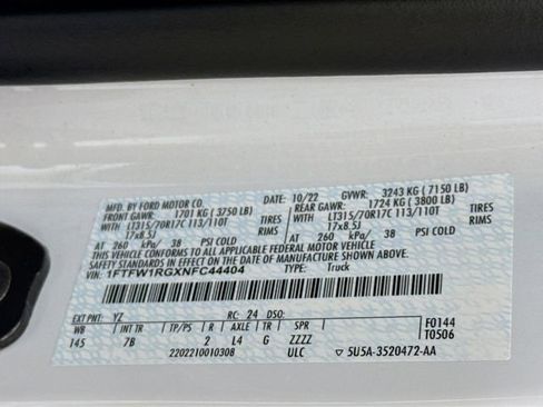 Certified 2022 Ford F150 Raptor image 36