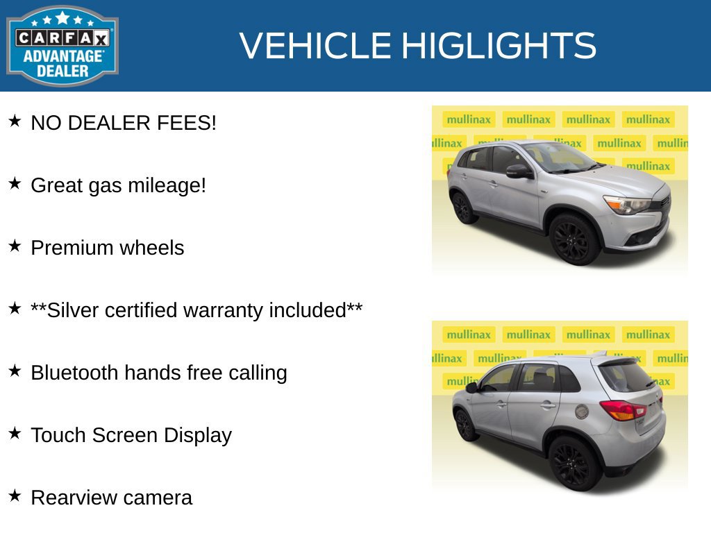 Used 2017 Mitsubishi Outlander Sport ES FWD image 10