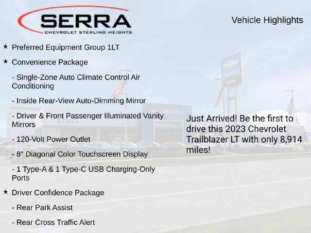 Used 2023 Chevrolet TrailBlazer LT w/ Convenience Package AWD/4WD image 3