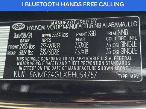 Certified 2024 Hyundai Santa Fe SEL image 30