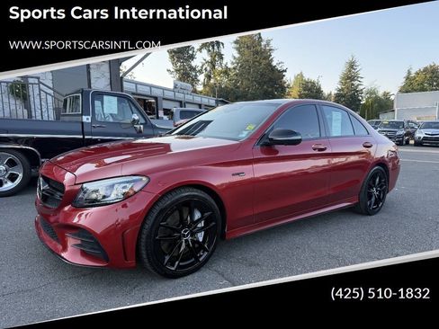 Used 2019 Mercedes-Benz C 43 AMG 4MATIC Sedan w/ Parking Assistance Package image 1