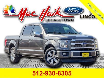 Used 2015 Ford F150 Platinum w/ Equipment Group 701A Luxury