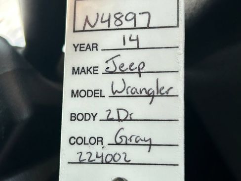 Used 2014 Jeep Wrangler Sport w/ Quick Order Package 24S AWD/4WD image 34