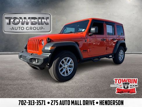 Used 2023 Jeep Wrangler Sport S w/ Sun And Sound Package image 1