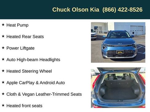 Certified 2024 Kia Niro Wind w/ Wind Preserve Package FWD image 10
