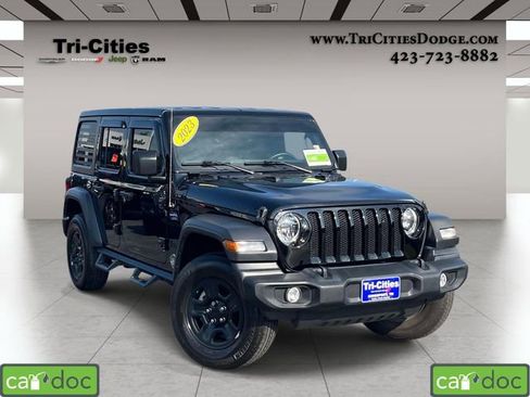 Used 2023 Jeep Wrangler Unlimited Sport AWD/4WD image 1