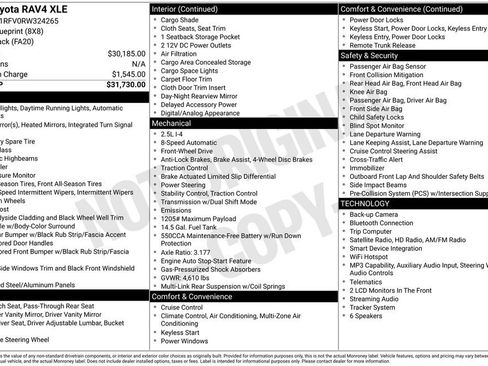 Used 2024 Toyota RAV4 XLE image 5