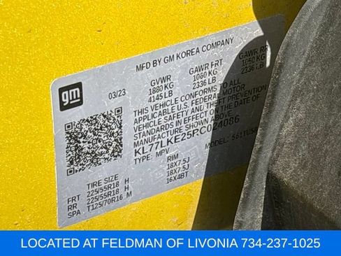 Certified 2024 Chevrolet Trax ACTIV w/ Driver Confidence Package FWD image 10