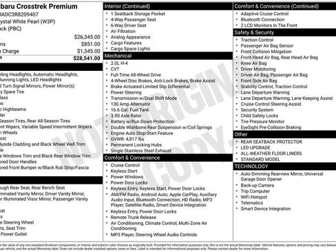 Certified 2024 Subaru Crosstrek 2.0i Premium image 37