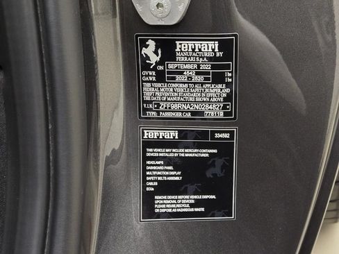 Used 2022 Ferrari Roma RWD image 26