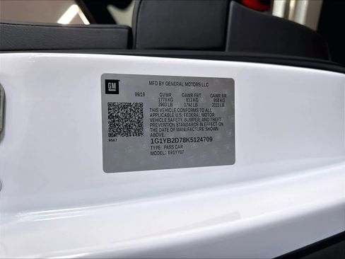 Used 2019 Chevrolet Corvette Stingray Coupe w/ Battery Protection Package RWD image 32