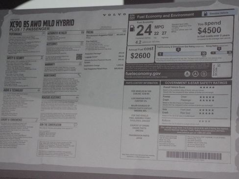 New 2026 Volvo XC90 B5 Plus w/ Protection Package image 18