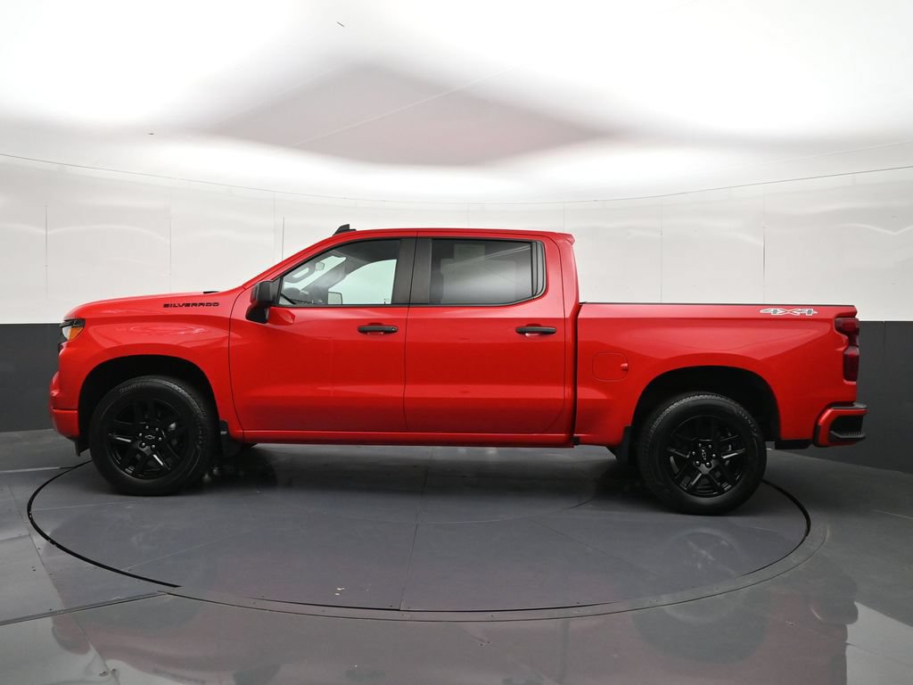 Certified 2024 Chevrolet Silverado 1500 Custom w/ LPO, Dark Essentials Package AWD/4WD image 2