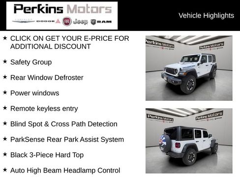 Used 2025 Jeep Wrangler Unlimited Rubicon 4xe w/ Safety Group AWD/4WD image 7